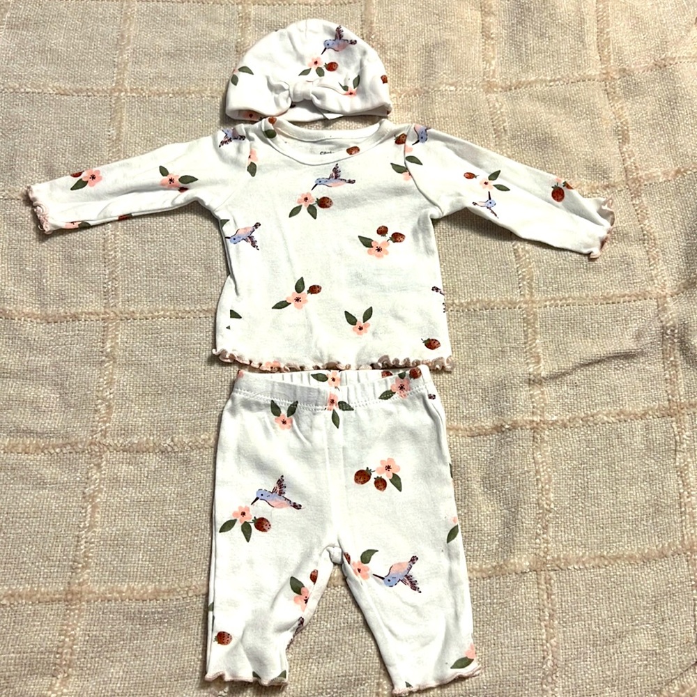 3 piece new born set